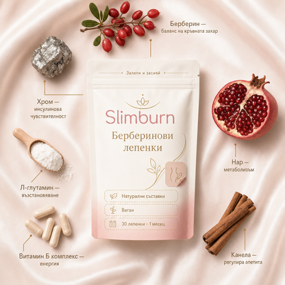 Slimburn Берберинови Лепенки