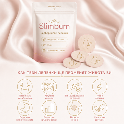 Slimburn Берберинови Лепенки